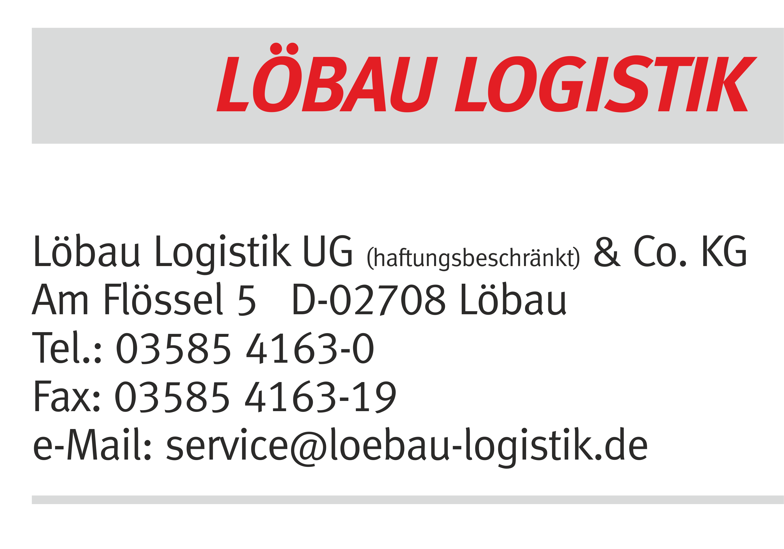 Lbau Logistik